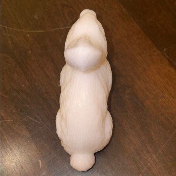 Mosser Glass Crown Tuscan Pink Easter Rabbit Bunny - Picture 5 of 6